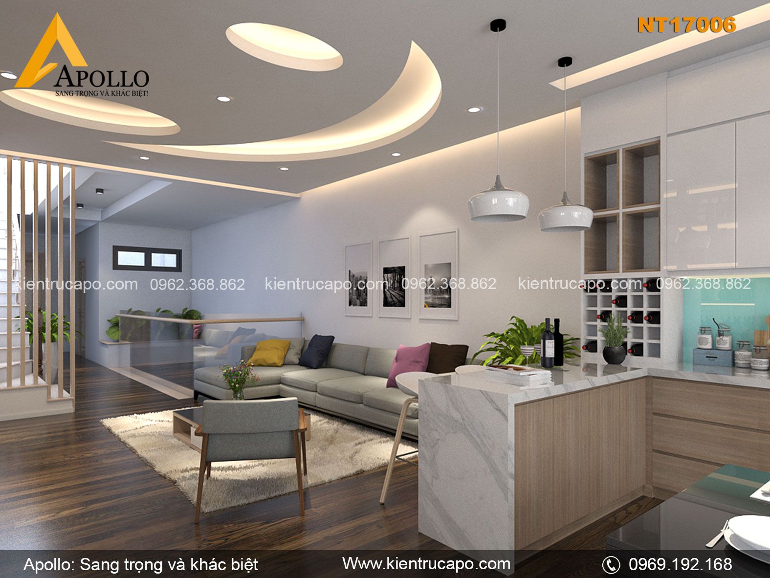 Chung cư hiện đại giữa thành phố (NT17006)